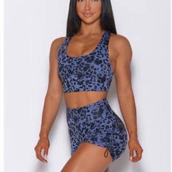 Bombshell Leopard Sports Bra - Picture 2 of 2